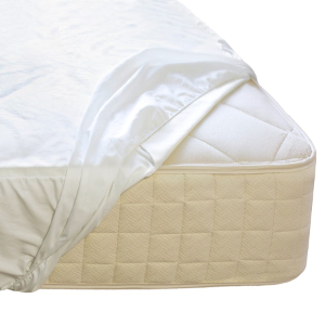 Naturepedic Waterproof Twin Mattress Topper - Fitted